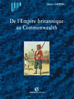 cover image of De l'Empire britannique au Commonwealth
